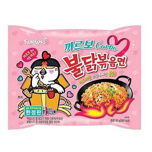 �T������ �u���_�b�N�`�L���u�߃��[���� �؍����[���� (�J�[�{�A10 �p�b�N) Samyang Buldak Chicken Stir Fried Ramen Korean Ramen (Carbo, 10 Pack)