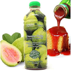 ?? ?? ??? ?? ?? ?????? ?? ?? ??, ???, ???, ??? ?? ??. 33.81??/ 1??. Jungle Pulp GUAVA Puree Costa Rica Blend, Topping, Flavoring, Better than Syrup, for Desserts, Smoothies, M