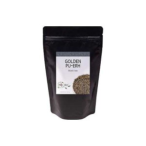? ???? ? ?? ???, ?? ?? ?? ??, 8?? ?? - 80-100?, ?? ??, ?? Golden Pu Erh Tea (Puerh, Puer, Pu'er), Loose Leaf 5yr Aged Black Tea, Musky & Earthy Flavor - High Caffeine | 80-100