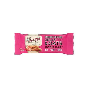 Bob's Red Mill 12pk Peanut Butter Jelly & Oats Bar, 12 bars (Pack of 1) - Non GMO, Gluten Free, Kosher Bob's Red Mill 12pk Peanut Butter Jelly & Oats Bar, 12 bars (Pack of 1) - Non GMO, Gluten Free, K