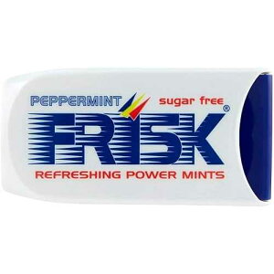 �t���X�N �y�p�[�~���g �u���[ �g���[�` 12x | ���d�� 70 �O���� Frisk peppermint blue pastilles 12x | Total weight 70 gr