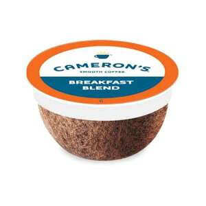 Cameron's Coffee �V���O���T�[�u�|�b�h�A�u���b�N�t�@�X�g�u�����h�A12 �� (1 �p�b�N) Cameron's Coffee Single Serve Pods, Breakfast Blend, 12 Count (Pack of 1)
