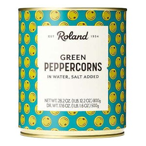 ?? ?? ?? ?? ???, ?? ?? ??, 28.2 ?? ? Roland Foods Green Peppercorns in Brine, Specialty Imported Food, 28.2 Ounce Can, Pack of 1