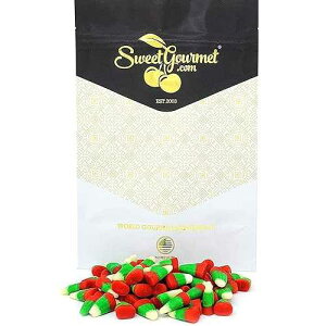 SweetGourmet Holiday Candy Corn Red, White & Green, Reindeer Corn, Bulk Christmas Candy, Gluten-Free, 1 Pound SweetGourmet Holiday Candy Corn Red, White & Green, Reindeer Corn, Bulk Christmas Candy, Gluten-Free, 1