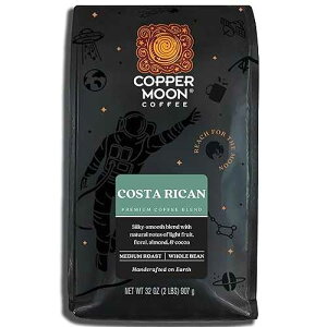 ?? ? ????? ???, ??? ??? ??, ??, 2??? (907g) Copper Moon Medium Roast Whole Bean Coffee, Costa Rican Blend, 2 Lb