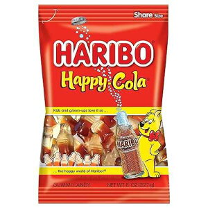 ??? ?? ??, ?? ??, 8?? ?? (10? ?) HARIBO Gummi Candy, Happy-Cola 8 oz. Bag (Pack of 10)