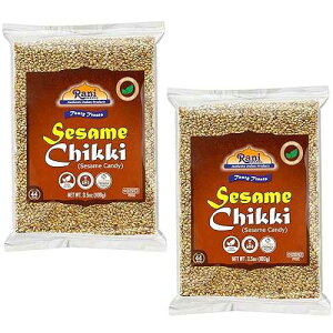 ?? ?? ?? (???? ??) 3.5?? (100g) x 2? ~ ? ??? | ?? | ?? | ??? | ??? ???? | ??? Rani Brand Authentic Indian Products Rani Sesame Chikki (Brittle Candy) 3.5oz (100g) x Pack