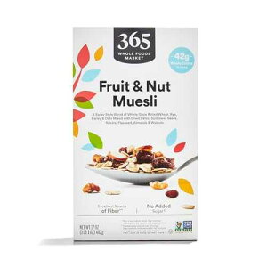 365 by Whole Foods Market, Fruit & Nut Muesli, 17 oz 365 by Whole Foods Market, Fruit & Nut Muesli, 17 oz