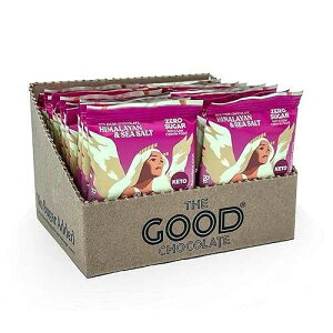 ? ? ??? - ???? ?? ?? ??? ?? ?, ???, ????? ??, ????, ?? ??? ??, 18? ??? ??? ? The Good Chocolate - Himalayan Salt Keto Chocolate Squares, Zero Sugar, Lower Net Carb S