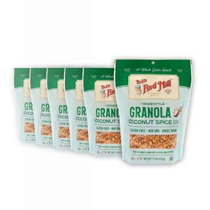 ?? ?? ? ?-???? ??? ???? ????, 312g (6? ?) Bob's Red Mill Coconut Spice Granola, 11oz (Pack of 6) - Non GMO, Whole Grain, Kosher