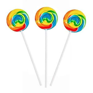 Rainbow Swirl Pops ? 12 Fruit-Flavored Vegan Lollipops Individually Wrapped ? Mixed Fruit Suckers for Party Favors, Classroom Treats & Candy Buffets Imagine Splash Rainbow Swirl Pops 12 Fruit-Flavored Vegan Lollipops Ind