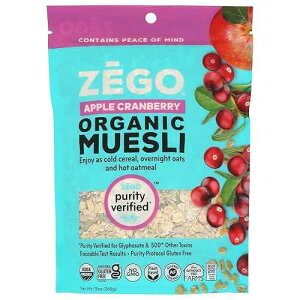 ZEGO Foods �I�[�K�j�b�N �X�[�p�[�t�[�h �I�[�g�~�[�� & �~���[�Y���[�A�F��O���e���t���[ (�A�b�v�� �N�����x���[) 13 �I���X ZEGO Foods Organic Superfood Oatmeal & Muesli, Certified Gluten Free (Apple Cranberry) 