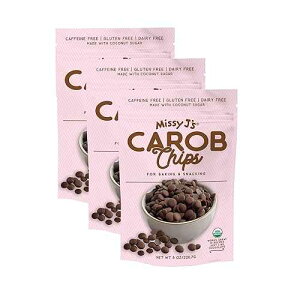 ?? ??? ??? ?? ? 227g 3? | ??? ???? ?? ??, ?? ? ??? ?? | ??? ???? ??? ???, ?? ? ???? ?? Missy J's Organic Carob Chips 3 Pack | Carob Made w/Coconut Sugar, Vega