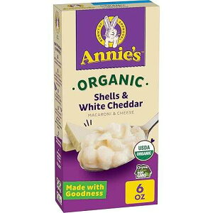 ??? ??? ???? ? ??, ? ? ??? ??, 6?? Annie's Homegrown Annie's Organic Shells and White Cheddar, Made with Real Cheese, 6 oz