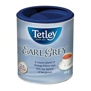 ??? ???? ? 24 ?? 48g/1.69oz ??? ?? Tetley Earl Grey Tea, 24 tea bags, 48g/1.69oz, (Imported from Canada)