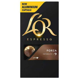 L'OR エスプレッソ - Forza (1 x 10 カプセル) L'OR Espresso - Forza (1 x 10 Capsules)