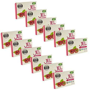 Bakol Jel Dessert - All Natural Vegan Dessert Mix - Kosher - Halal - No Artificial Sweeteners Flavors or Colors - Raspberry Flavor (PACK OF 12) Bakol Jel Dessert - All Natural Vegan Dessert Mix - Kosher - Halal -