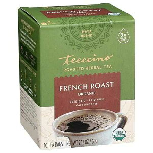 ??? ??? ? ??? ??? ? ???? ?? ???, ???? ? ??????, ?? ???, ?? ???, 10 ?? Teeccino French Roast Herbal Tea - Rich & Roasted Herbal Tea That�fs Caffeine Free & Prebiotic for