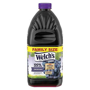Welch's 100 �p�[�v�� �W���[�X�A�R���R�[�h �O���[�v�A96 �t�ʃI���X Welch's 100 Purple Juice, Concord Grape, 96 Fl Oz