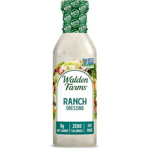 ?? ?? ???? ??? ?? -- 355ml Walden Farms Ranch Dressing - Calorie-Free, Gluten-Free, Low Carb, Keto-Friendly, Sugar-Free, Dairy-Free Creamy Ranch Flavor - 1 Pack 12 oz Bottle