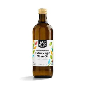 365 by Whole Foods Market�A�G�N�X�g���o�[�W���n���C�I���[�u�I�C���A33.8�t�ʃI���X 365 by Whole Foods Market, Extra Virgin Mediterranean Olive Oil, 33.8 Fl Oz