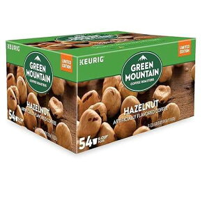 �O���[���}�E���e�� �w�[�[���i�b�c K �J�b�v�A17.8 �I���X Green Mountain Coffee Roasters Green Mountain Hazelnut K Cup, 17.8 Ounce