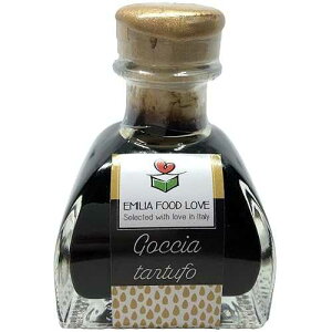 GOCCIA TARTUFO Balsamic White Truffle Dressing - Vinegar 100% Made in Italy - EMILIA FOOD LOVE Selected with love in Italy - 3.4 FL OZ - 100 ML GOCCIA TARTUFO Balsamic White Truffle Dressing - Vinegar 100% Made in
