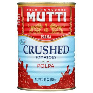 Mutti Crushed Tomatoes (Polpa), 14 oz. 6 Pack Italy s #1 Brand of Tomatoes Fresh Taste for Cooking Canned Tomatoes Vegan Friendly & Gluten Free No Additives or Preservatives