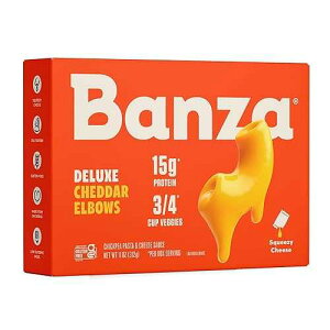 ?? ??? ??? & ?? ? & ??, 11?? Banza Deluxe Elbows Mac and Cheese with Creamy Cheddar - High Protein, Gluten Free, and Lower Carb Deluxe Protein Mac and Cheese 11.0oz