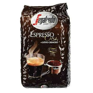 �Z�K�t���[�h �U�l�b�e�B �G�X�v���b�\ �J�[�T �S���R�[�q�[ 17.6�I���X/500g �o�b�O (6�p�b�N)�A�u���E�� Segafredo Zanetti Espresso Casa whole bean coffee 17.6oz/500g bag (Pack of 6), Brown