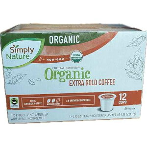 �V���v���l�C�`���[�I�[�K�j�b�N�G�N�X�g���{�[���h�R�[�q�[ simply nature organic extra bold coffee