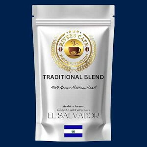 ?????? 350G - ?? ?? - ??? ??? - ????? ?? - ??? ?? USA RIVERS CAFE S.A DE C.V TRADICIONAL 454 GR - WHOLE BEANS-MEDIUM ROAST - SALVADORIAN COFFEE - RIVERS CAFE USA