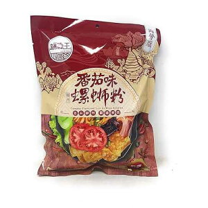 Luo Ba Wang �g�}�g���� Luo Si ���C�X�k�[�h�� 10.76oz (306g)�A1 �p�b�N Luo Ba Wang Tomato Flavored Luo Si Rice Noodles 10.76oz (306g), 1 Pack