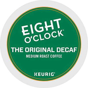 Eight O'Clock Coffee �I���W�i�� �f�J�t�F�A�V���O���T�[�u �L���[���O K �J�b�v �|�b�h�A�~�f�B�A�� ���[�X�g �R�[�q�[�A48 �� Eight O'Clock Coffee The Original Decaf, Single-Serve Keurig K-Cup Pods, Medium Roast Coffe