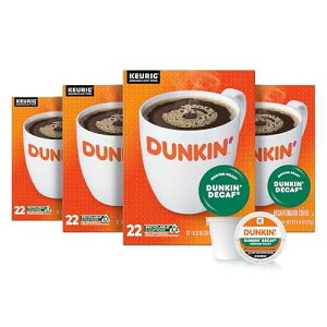 ?? ???? ??? ??? ??, 88? ??? K-? ? Dunkin' Decaf Medium Roast Coffee, 22 Count(Pack of 4)