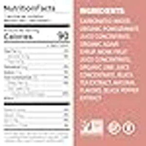 Mocktail Club Manhattan Berry Non-Alcoholic Sparkling Craft Cocktail - 4x12 Oz Cans 80 Calories, Non-GMO, No Artificial Ingredients, Gluten Free, Vegan Natural Blackberry, Pear Shrub and Ginger Mocktail Club Manhattan Be