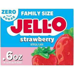 ?? ?? ??? ??? ??? ?? (24? ?, 17g ??) Jell-O Strawberry Sugar Free Gelatin Dessert Mix, 0.6 Ounce (Pack of 24)