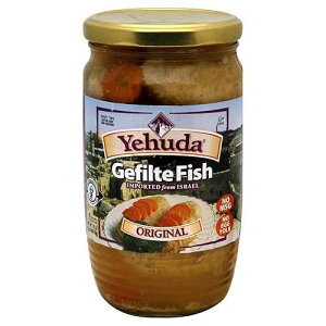 Yehuda Gefilte Fish �I���W�i���A24 �I���X (12 �p�b�N) Yehuda Gefilte Fish Original, 24 Ounce (Pack of 12)