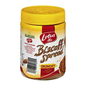 ???? ?? ????, ???, 379.8g Lotus Biscoff - Cookie Butter Spread - Crunchy - 13.4 Ounce (Pack of 1) - non GMO + Vegan