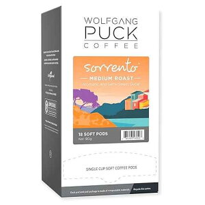 ??? ? ?? ??? ??, ??? ????, 18?? (6?) Wolfgang Puck Soft Coffee Pods, Sorrento Decaf, 9.5 Gram, 18 Count (Pack of 6)