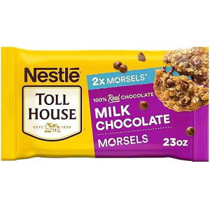 Nestle Toll House Milk Chocolate Morsels, Chocolate Chips, Baking Chips, Gluten Free 23 oz Nestle Toll House Milk Chocolate Morsels, Chocolate Chips, Baking Chips, Gluten Free 23 oz