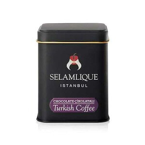 ???? ?? ??? ? ?? ?? 125g (4.40??) Selamlique Istanbul Turkish Coffee (4.40oz) Ultra Fine Ground (Chocolate)