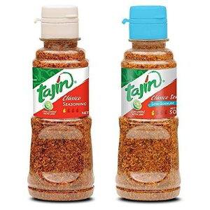 Tajin �V�[�Y�j���O ���M�����[����ђ�i�g���E�� �o���h�� (�e 5 �I���X) by Tajin Tajin Seasoning Regular and Low Sodium Bundle (5 oz each) by Tajin
