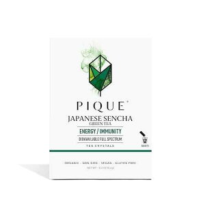 ?? ??? ?? ? ???? - ???? ?? ?? ?? ??? ??, ?? ??? ?? ????, ?? ?? ??????? - ?? ?? ?? 14? (1?) Pique Organic Sencha Tea Crystals - Supports Immunity, Energy - 14