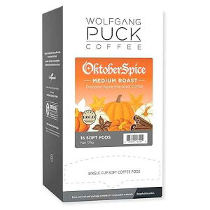 ??? ? ??? ?? ??, ??? ????, 96?? Wolfgang Puck Coffee, Oktober Spice, 12 Gram Soft Pods, 16 Count (Pack of 6)