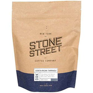 Stone Street �R�X�^���J�R�[�q�[���A�_�[�N���[�X�g�A�S���R�[�q�[�A�V���O���I���W�� �^���Y�n���A1 �|���h Stone Street Costa Rican Coffee Beans, Dark Roast, Whole Bean Coffee, Single Origin Tarrazu Region, 1 LB