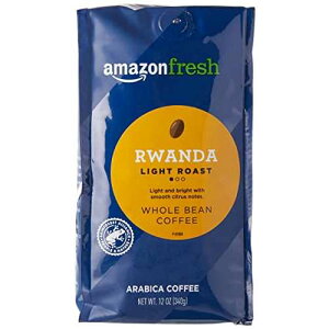 ??? ??? ??? ??? ?? ??, ??? ???, 340g (3? ?) Amazon Fresh, Rwanda Whole Bean Coffee, Light Roast, 12 Ounce (Pack of 3)