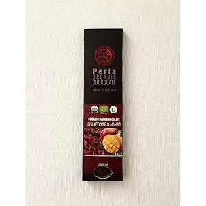 �}���S�[���`�� �I�[�K�j�b�N�`���R���[�g�o�[ �J�J�I65�� Perla Organic Chocolate Mango and Chili Organic Chocolate Bar 65% cacao