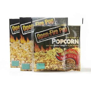 All in One Popcorn Packs - Wabash Valley Farms All Inclusive Popping Kits, Open Fire Pop, Popcorn Kernels for Outdoor Popping, Popcorn Kit, 10 Pack Kit All in One Popcorn Packs - Wabash Valley Farms All Inclusive P