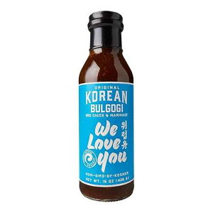 �v���R�M�\�[�X �J���r�}���l �I���W�i���؍�BBQ We Rub You 15�I���X (6�p�b�N) Bulgogi Sauce Kalbi Marinade Original Korean BBQ We Rub You 15 oz (Pack of 6)